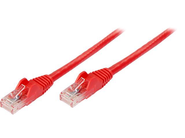 StarTech N6PATCH6RD StarTech.com Cat6 Patch Cable - 6 ft - Red Ethernet Cable - Snagless RJ45 Cable - Ethernet Cord - Cat 6 Cable - 6ft