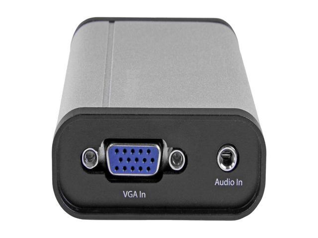 StarTech USBC2VGCAPRO VGA to USB C Video Capture Device - Aluminum