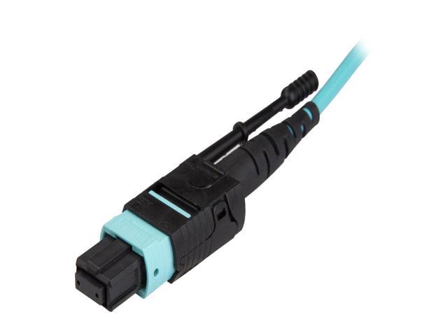 StarTech.com MPO12PL2M MTP Fiber Optic Cable - 6 ft / 2m - OM3 - 40Gb ...