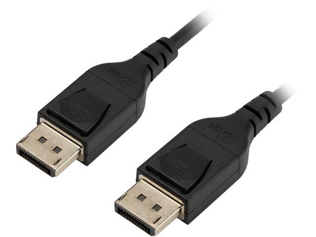 StarTech.com DP14MM2M DisplayPort 1.4 Cable - 6.6 ft / 2m - VESA Certified - 8K@60Hz - HBR3 - HDR - DP to DP Monitor Cable - 8K DisplayPort Cable