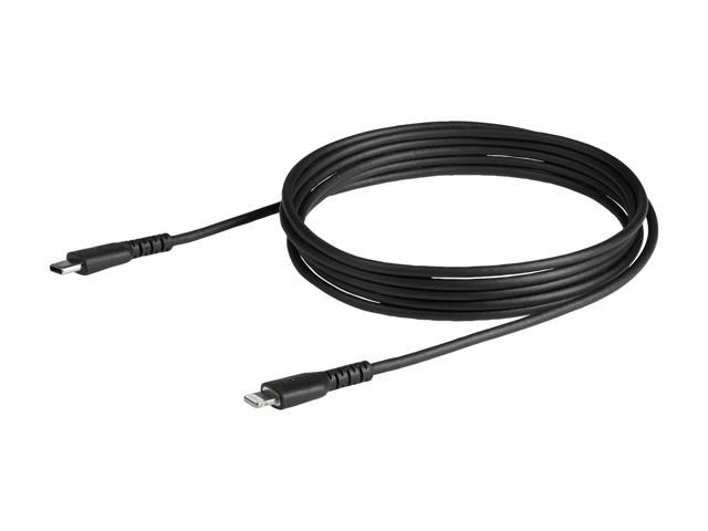 Tripp Lite Apple MFI Certified 10-Feet 3M Lightning to USB Cable Sync  Charge iPhone/iPod/iPad - Black (M100-010-BK)