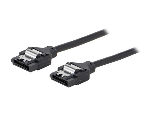 StarTech.com LSATARND6 6 in. Latching Round SATA Cable