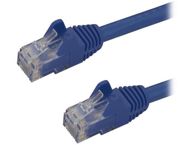 StarTech.com N6PATCH3BL 3 ft Blue Cat6 / Cat 6 Snagless Patch Cable 3ft