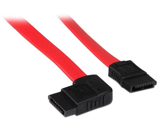 StarTech.com 18in SATA to Right Side Angle SATA Serial ATA Cable
