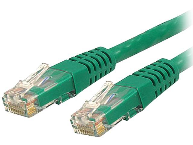 StarTech C6PATCH35GN 35ft Green Cat6 UTP Patch Cable ETL Verified
