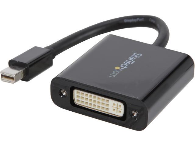 StarTech.com MDP2DVI3 Mini DisplayPort to DVI Adapter - 1920x1200 - 1080p - Dongle - Monitor Adapter - Mini DisplayPort Adapter - Mini DP to DVI