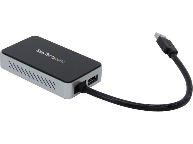 StarTech.com USB32VGAEH USB 3.0 to VGA External Video Card Adapter - 1 Port USB Hub - 1080p - External Graphics Card for Laptops - USB Video Card