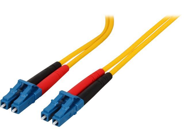 StarTech.com SMFIBLCLC7 22.97 ft. (7m) Single Mode Duplex Fiber Patch Cable LC-LC M-M Male to Male
