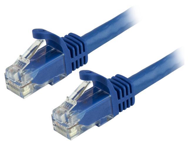 StarTech N6PATCH9BL StarTech.com Cat6 Patch Cable - 9 ft. - Blue Ethernet Cable - Snagless RJ45 Cable - Ethernet Cord - Cat 6 Cable - 9 ft.