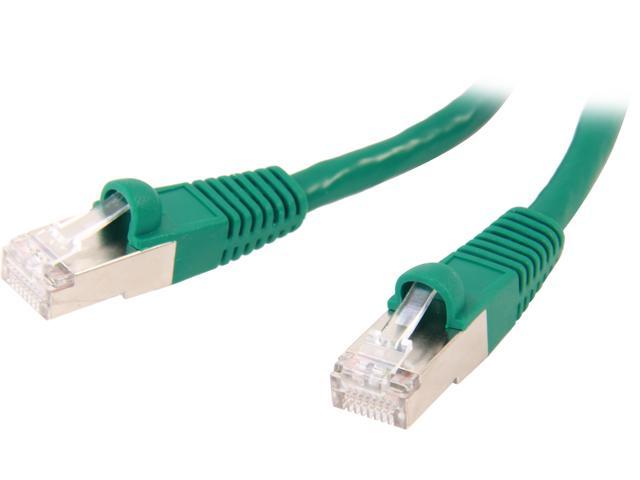 Coboc CY-CAT7-07- Green 7ft. 26AWG Snagless Cat 7 Green Color 600MHz SSTP(PIMF) Shielded Ethernet Stranded Copper Patch cord /Molded Network lan Cable