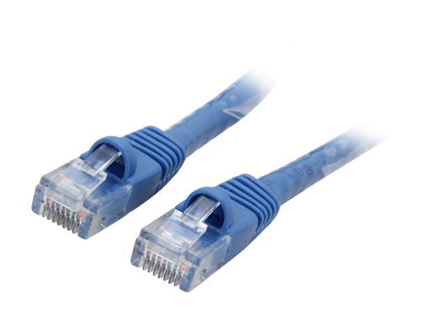 Coboc CY-CAT6-05-BL 5ft. 24AWG Snagless Cat 6 Blue Color 550MHz UTP Ethernet Stranded Copper Patch cord /Molded Network lan Cable