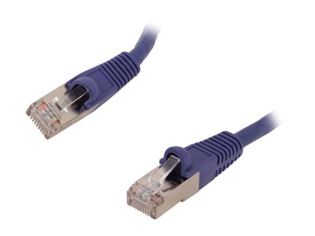 Coboc CY-CAT7-01-Purple 1 ft. Network Ethernet Cable - Newegg.com