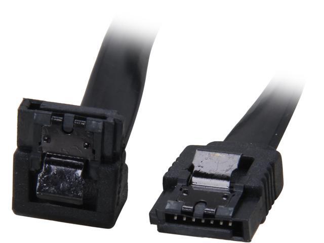 Coboc SC-SATA3-6-LL-BK-90 6 in. SATA III Cable - Newegg.com