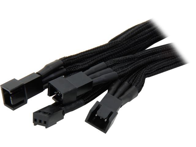 BitFenix BFA-MSC-3F33F60KK-RP 1.96 ft. (0.60m) Fan Adapter Cable Female to Male