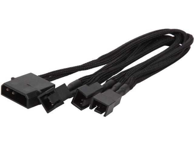 BitFenix BFA-MSC-M33F5VKK-RP 7.87 in. (20cm) Fan Adapter Cable Male to Male