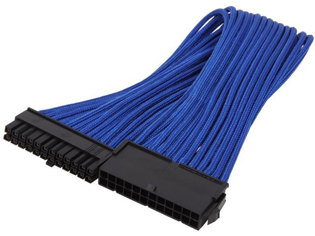 BitFenix BFA-MSC-24ATX45BK-RP 11.81 in. (30cm) ATX 24-pin Extension Cable Female to Male