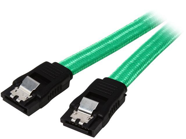 BitFenix BFA-MSC-SATA330GK-RP 11.81 in. (30cm) SATA3 (6Gb/s) Cable (with sleeve)