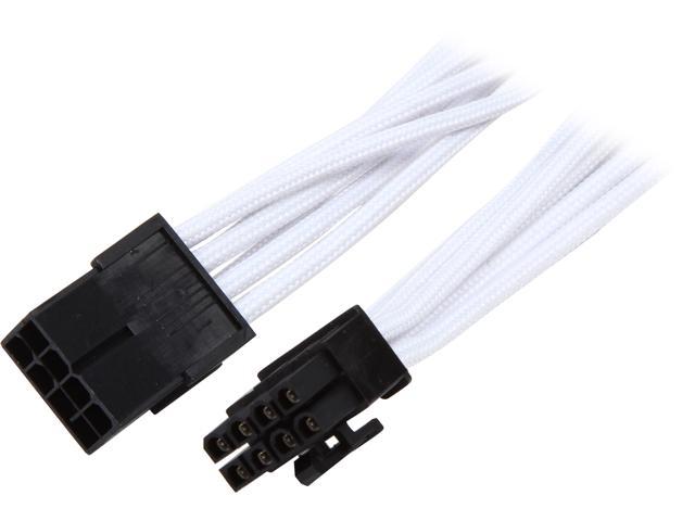 BitFenix BFA-MSC-8PEG45WK-RP 1.47 ft. 8-pin Video Card Extension Cable Female to Male