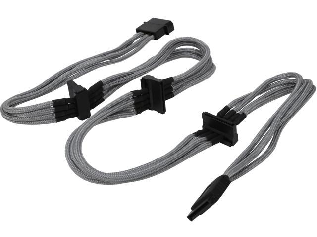 BitFenix BFA-MSC-M4SA20SK-RP 7.87 in. (20cm) Power Cable Male to Female