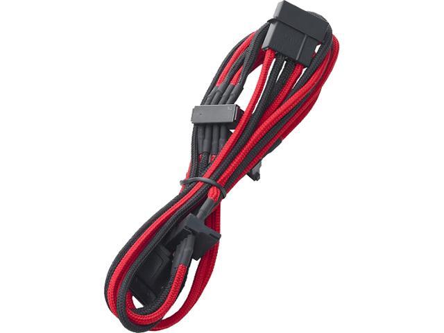 BitFenix Alchemy Orange - Câble SATA Gainé 30 Cm (coloris Orange