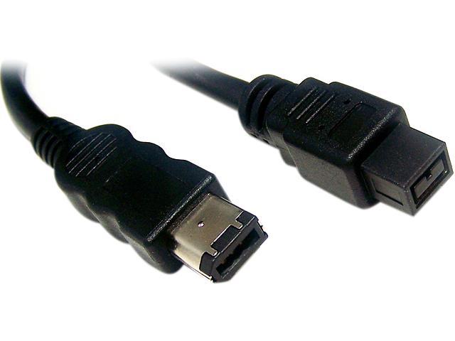 Micro Connectors E07-238 6 ft. Firewire IEEE1394b Cable (6 Pin to 9 Pin)