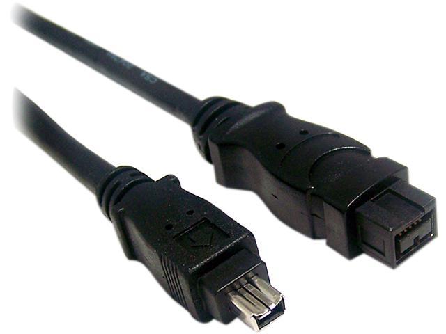 Micro Connectors E07-241 6 ft. Firewire IEEE1394b Cable (4 Pin to 9 Pin)