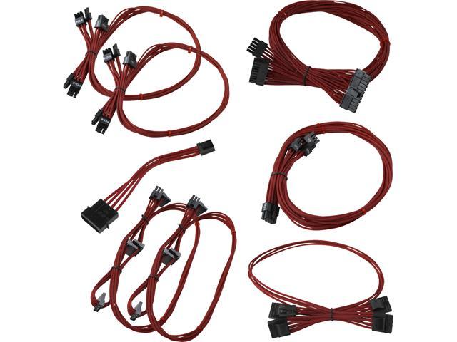 Open Box Evga 100 Cr 0650 B9 Gsps 550650 Red Power Supply Cable