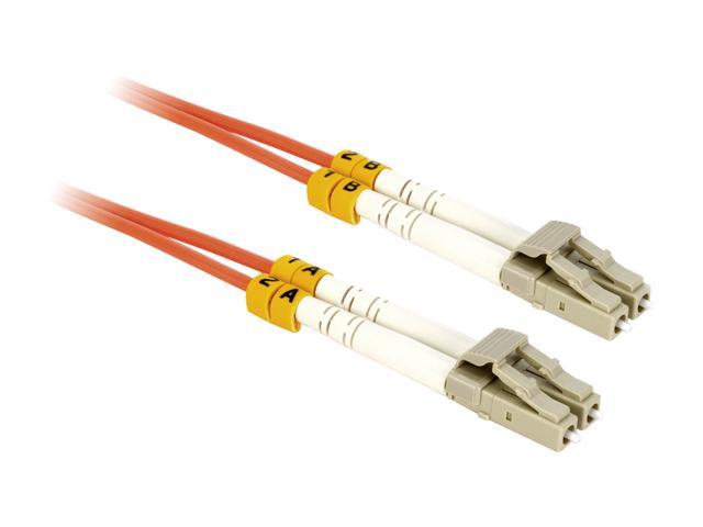 V7 V7-50125LCLC15M 49.21 ft. Duplex Fiber Optic Cable 50/125 MM ...