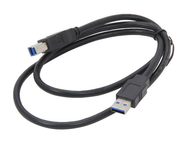 Kaybles USB3-AB-3 USB 3.0 Cable A Male to B Male, 3ft USB 3 Type B Cord ...