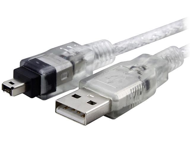 Insten 379019 Translucent 10X USB To IEEE 1394 4-Pin Cable