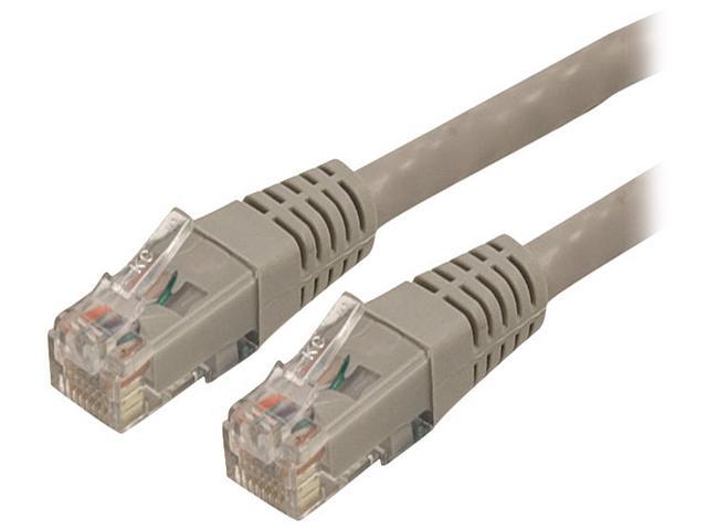 StarTech.com 3 ft Gray Molded Cat6 UTP Patch Cable - ETL Verified