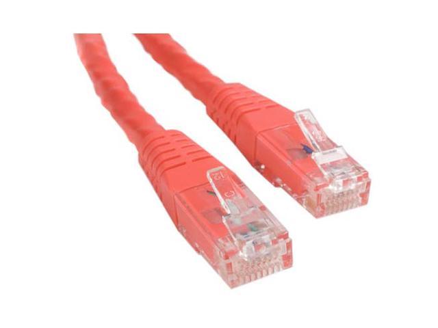 StarTech.com 6 ft Red Molded Cat6 UTP Patch Cable - ETL Verified