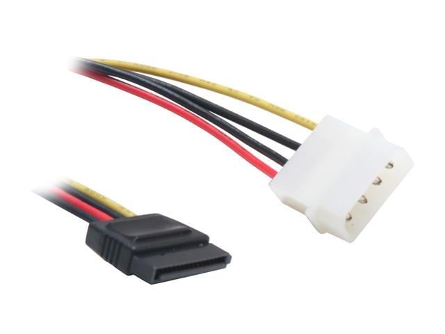 SNT CABLE-MO-SATA 8 in. 1x15-pin SATA connector 1x4-pin mole connector ...