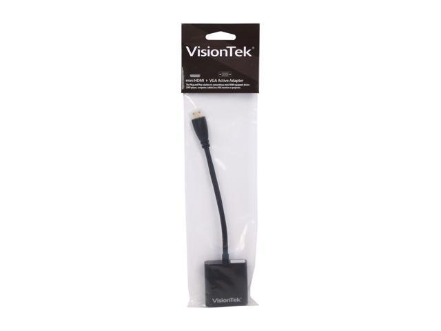 Visiontek Mini Hdmi To Vga Active Adapter M F Newegg Com