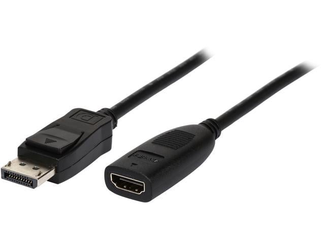 VisionTek 900857 DisplayPort to HDMI 2.0 Active Adapter (M/F)