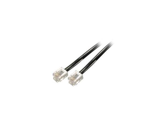 STEREN Model 304-100BK 100 ft Modular Telephony Cable - Newegg.com