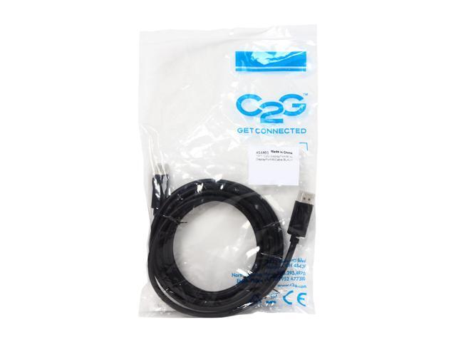 C2G 54403 cavo DisplayPort 4,57 m Nero (15ft