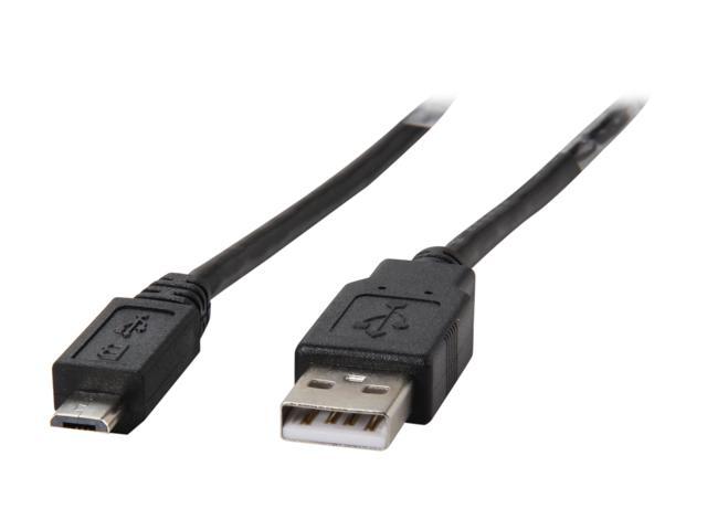 CABLE,USB2.0,A/B,3 FEET,BLACK,USB-A MALE TO USB-B MALE 