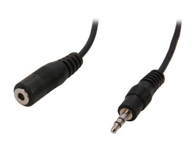 Nippon Labs 12 ft. Premium 3.5mm Audio Stereo Speaker Extension 12ft Cable M/F Model SPC-12MF 12 feet
