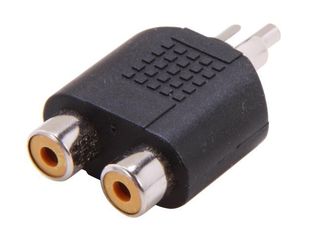 Nippon Labs RCA-1M2F RCA adaptor 1 RCA Male to 2 RCA Female - Newegg.com