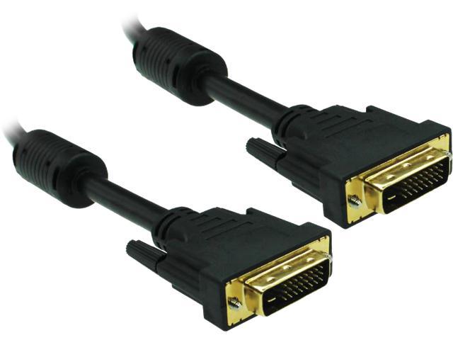 Nippon Labs 50DVI-8100-15-CL2 15 ft. 24AWG CL2 DVI-D 24+1 Dual Link Male to Male Digital Video Cable Gold Plated with Ferrite Core Support 2560 x 1600 for Gaming, DVD, Laptop, HDTV and Projector - 15 ft.