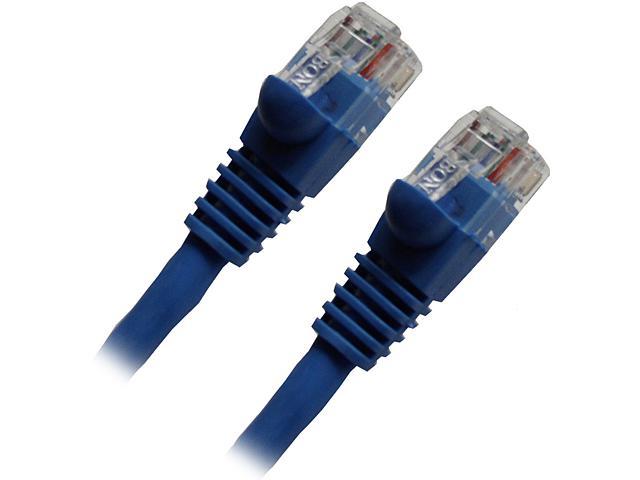 Professional Cable CAT6BL-07 7 ft. Cat 6 Blue Gigabit Ethernet UTP Cable with boots