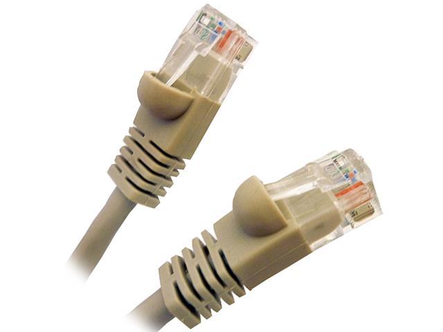 Professional Cable CAT6LG-75 75 ft. Cat 6 Gray Gigabit Ethernet UTP Cable with boots