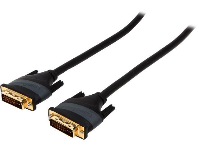 GearIT GI-DVI-DVI-BK-6FT Black DVI to DVI Dual Link Male to Male ...