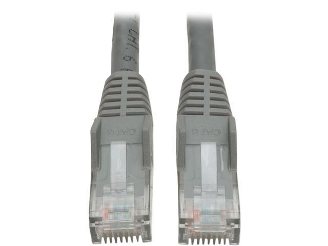 UTP PVC Snagless Gray 10 ft. Black Box Connect CAT6 250 MHz Ethernet Patch Cable