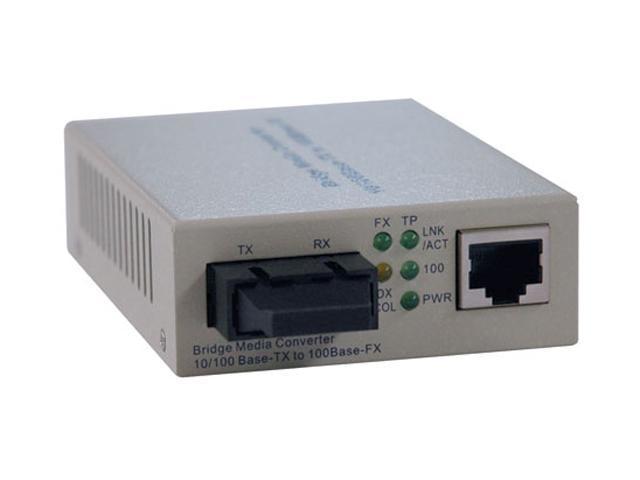 Tripp Lite Fiber Optic - 10/100BaseT To 100BaseFX-SC Multimode Media ...