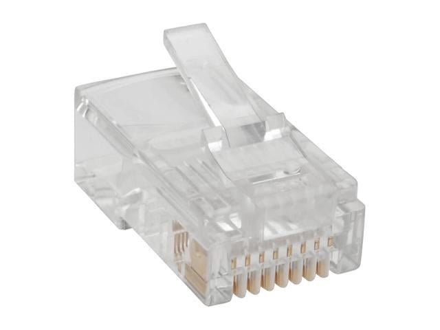 Tripp Lite RJ45 Modular Connector for Round Stranded UTP Conductor 4 ...