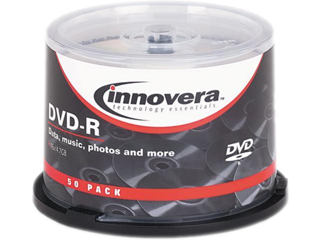 Innovera Dvd-R Recordable Disc, 4.7 Gb, 16x, Spindle, Silver, 50/Pack 46850