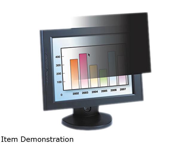 Black-Out Privacy Frameless Filter for 17" Widescreen LCD Monitor