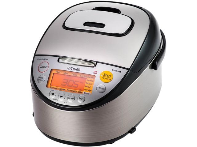Tiger JKT-S10U Multi-Functional Induction Heating Rice Cooker, 11 Cups Cooked/5.5 Cups Uncooked Made in Japan